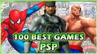 TOP 100 BEST PSP GAMES OF ALL TIME [upl. by Tekla151]