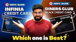 HDFC Infinia Credit Card Vs Diners Black  Super Premium Credit Cards [upl. by Gnoht]