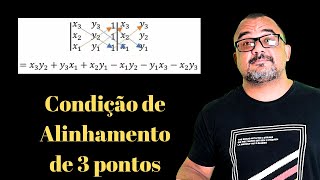 Como Saber se os Pontos Estão Alinhados  Condição de Alinhamento de 3 Pontos [upl. by Agathy]