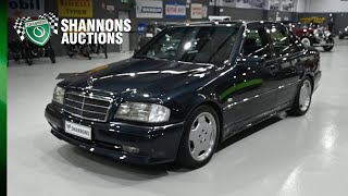 1996 MercedesBenz C36 AMG Sedan  2023 Shannons Winter Timed Online Auction [upl. by Linnea]