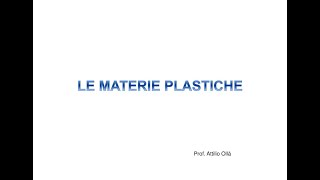 Le materie plastiche [upl. by Netty765]