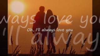 Ill Always Love You by Craig Ruhnkewith Lyrics [upl. by Enilorak358]