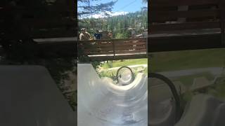 Alpine Slides Big Mountain Whitefish Montana [upl. by Atekihs]