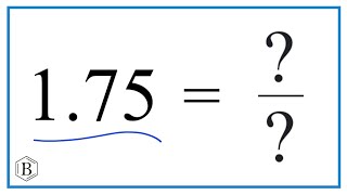 175 as a Fraction simplified form [upl. by Nekal]