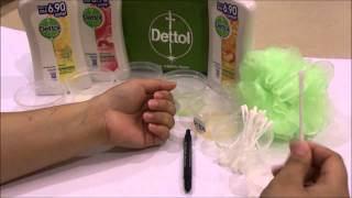 Dettol pH Balance Test with Hydrion pH Pencil [upl. by Lucinda]