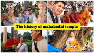 Real Monks ❓️289 kg GOLD  The history of mahabodhi temple  Bodhgaya  Tibetan YouTuber [upl. by Animrelliug344]