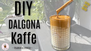 DIY Dalgona kaffe  TIKTOK madtrend  Krea i køkkenet [upl. by Vasili]