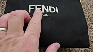 Mens Fendi 36mm Belt Unboxing and Review [upl. by Niwrad]