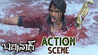 Badrinath Movie Superb Action Scene  Allu Arjun Tamannaah  VV Vinayak  Geetha Arts [upl. by Kristi]