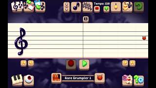 Rare drumpler Rare island fanmade my singing monsters island [upl. by Lorou]