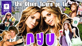 The Olsen Twins Go To NYU Paris Hilton Boho Chic amp New York Nights [upl. by Komsa]