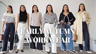 WORKWEAR OUTFIT IDEAS FOR AUTUMN  MINIMAL AND CHIC OFFICE OUTFITS 10 OFFICE LOOKS [upl. by Reyna]