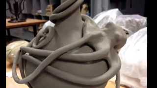 Coiling Clay Time Lapse [upl. by Thorne568]