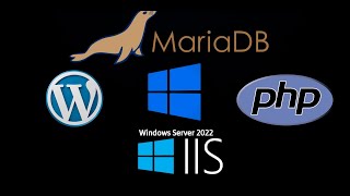 wordpress installtion with mariadb php on IIS Server windows server 2022 [upl. by Aimee]