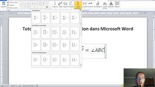 Tutoriel sur l’éditeur d’équation dans Microsoft Word [upl. by Frasco]