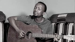 Apollinaire Habonimana  Negereye Intebe Yawe Acoustic cover [upl. by Nennahs]