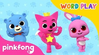 Animal Action  Word Play  Pinkfong Songs for Children [upl. by Bethezel]