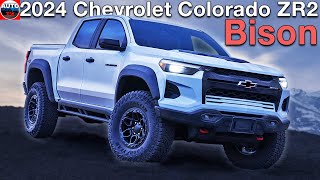 All NEW 2024 Chevrolet Colorado ZR2 Bison  PREMIERE [upl. by Nyleek]