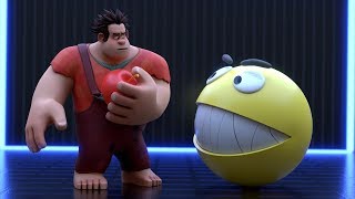 Pacman vs Wreck it Ralph  Ralph breaks the internet [upl. by Adym697]