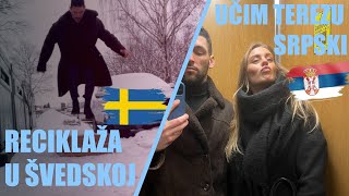 VLOG 3  Therese priča SRPSKI 🇷🇸  recikliram u Švedskoj🇸🇪 [upl. by Broida254]