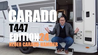 Der neue Carado T447 Edition24 NEXT LEVEL Carado Kennenlernwochen [upl. by Sapienza]