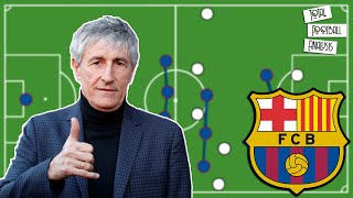 Has Quique Setien improved Barcelonas Tactics  La Liga 201920  Tactical Analysis [upl. by Ahsienahs]