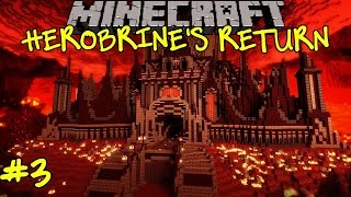 Minecraft Herobrines Return Custom Map Part 3 [upl. by Gavra965]