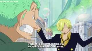 One Piece  Zoro Vs Sanji after 2 years funny [upl. by Eillo]