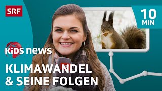 SRF Kids News Frühling im Winter – Gefahr für Pflanzen und Tiere  Kindervideos [upl. by Cadell]