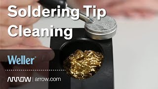 Soldering Tip Cleaning [upl. by Steffane977]