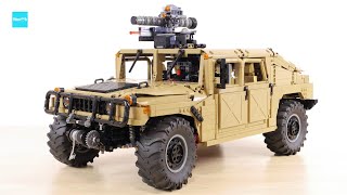 CaDA ハンヴィー C61042W ／ CaDA Humvee C61036W レゴ対応 [upl. by Altheta20]