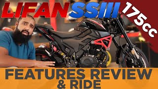 2021 LIFAN SS3 175CC in PAKISTAN  Features Review  Ride  Price  Biker Dude [upl. by Cocke]