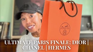 Final Paris Unboxing Dior Chanel amp Hermes  Luxury Fashion amp Beauty Reveal [upl. by Anilas]