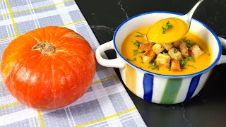 Diese Kürbissuppe ist wie Medizin für meinen Magen Unglaublich lecker Gemüsesuppe in 20 Minuten [upl. by Dion929]