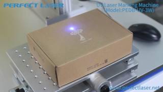 3W 355nm UV Fiber Laser Marking Machine [upl. by Reuven]