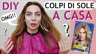 DIYCOLPI DI SOLE A CASA X SCHIARIRE I CAPELLI E DIVENTARE BIONDA CON KIT SCHWARZKOPF NORDIC BLONDE [upl. by Synn]