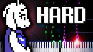 Unnecessary Tension from Undertale  Piano Tutorial [upl. by Niltac885]