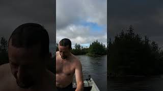 1st Person In Recorded History To Swim In The Kasigluk River Kwethluk Alaska [upl. by Nereil834]