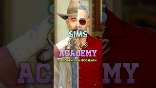 Giving Don Gooseman A Complete Makeover Sims Style Academy Ep4 shorts [upl. by Jayson]