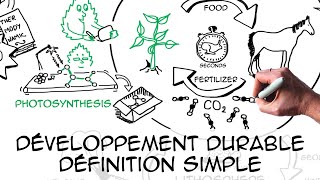 Développement durable définition simple amp scientifique [upl. by Diskin37]