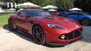 Aston Martin Vanquish Zagato V12 Sound  Start Up amp Revs [upl. by Blunt]