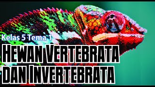 Perbedaan Hewan Vertebrata dan Invertebrata Kelas 5 Tema 1 [upl. by Katha184]