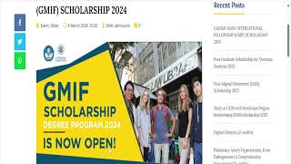 University of Gadjah Mada Scholarship 2024 Indonesia Fully Funded Complete Application Process [upl. by Pytlik]