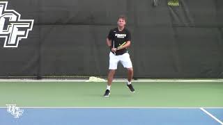 UCF Mens Tennis Opens Fall Practice [upl. by Aissela]