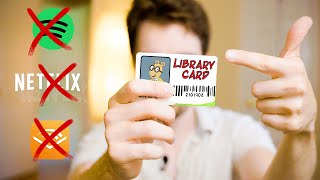 Replace all of your subscriptions with a library card [upl. by Eiramyelhsa]