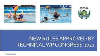 NEW Water Polo Rules [upl. by Mort786]