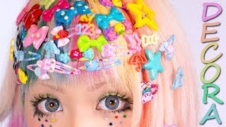 Decora Tutorial  KAWAII HAIR STYLE [upl. by Hieronymus]