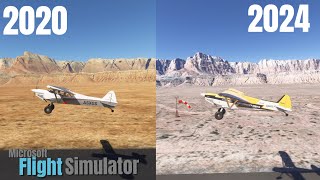 Microsoft Flight Simulator 2024 vs 2020 A SidebySide Comparison [upl. by Ledah]