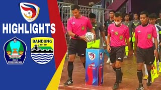 Bandung United vs Persihalsel Halmahera Highlights Liga 3 Putaran Nasional 2022 Terbaru [upl. by Aseefan]