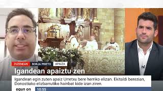 Borja Prieto quotNire bizitzak beste norabide bat hartu behar zuenquot  Egun On ETB 1 [upl. by Htez714]